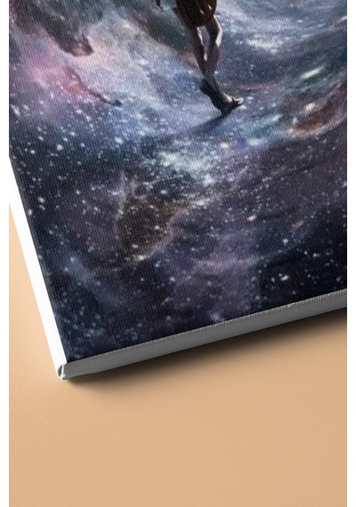 Webstyle Sayılarla Boyama Seti Kasnaklı Uzayda Yolculuk 60 X 75 Cm