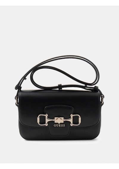 Guess Janie Dönüştürülebilir Kapaklı Kadın Siyah Çapraz Çanta Hwvg9910210-bla
