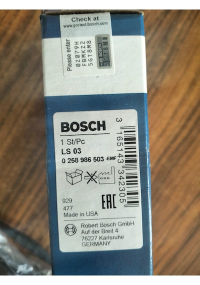 Mercedes W124 R129 W202 W210 W140 Egzoz Sensörü Bosch