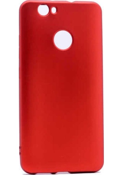 Huawei Nova Kılıf Zore Premier Silikon Kapak Kırmızı
