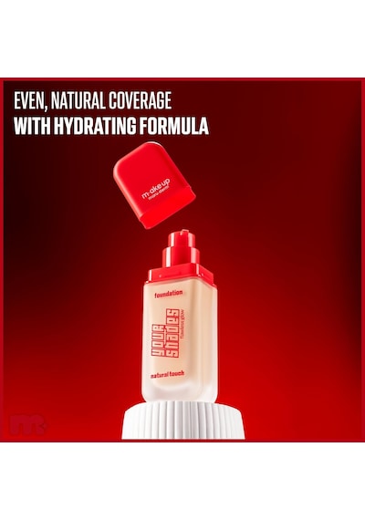 Make Up Maruderm Pürüzsüz Görünüm Sağlayan Yarı Mat Bitişli Uzun Süre Kalıcı Fondöten 2w 30 Ml Çok Renkli
