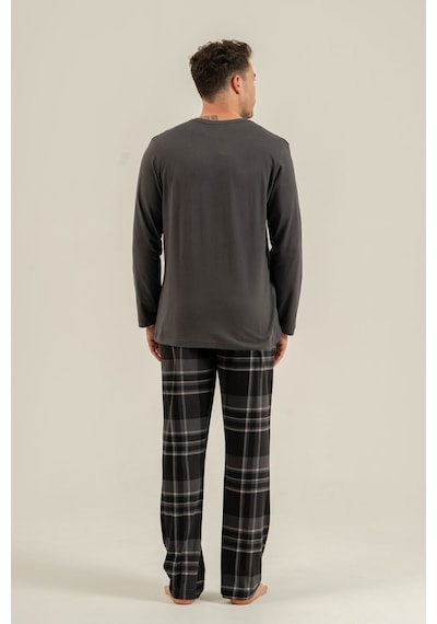 Arnetta Baba Oğul Explore More Gri Uzun Kol Pijama Takım Ar3826-a-v1 Ar3826-a-v1