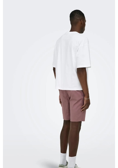 Only & Sons Shorts Male Wov Co98/ea2 Twilight Mauve