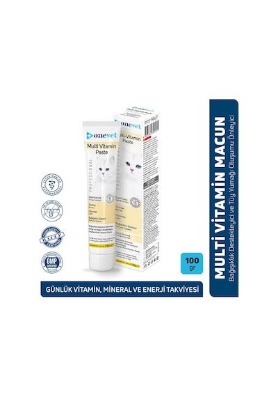 Onevet Kedi Maltı 100 gr Multivitamin Malt Macunu