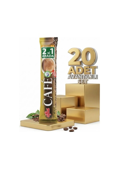 Afia 2si 1 Arada Kahve 20x14 Gr Hazır