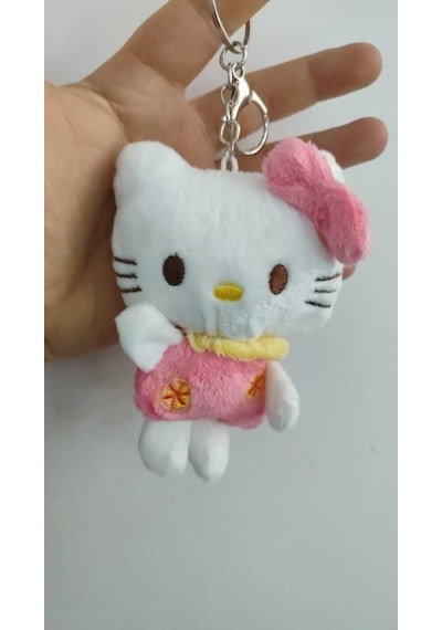 Hello Kitty Peluş Anahtarlık Çanta Aksesuar Boyut:12cm