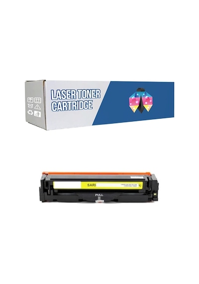 Safir Toner Canon Crg-067 / Canon İ-sensys Mf-651cw Sarı 1.250 Syf Çipli Uyumlu Toner