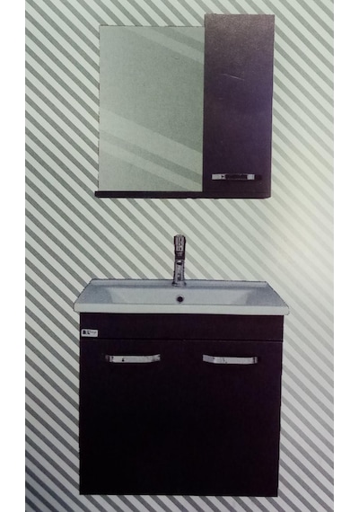 Hilton Banyo Dolabı - Rio 70 Antrasit Gri Diğer