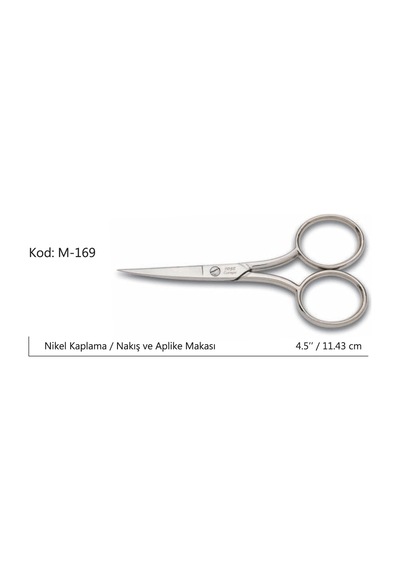 Rose Europe Az Kalın Nakış Makası Süper Kalite No:4,5 11,43 Cm