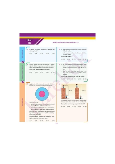 Tyt Matematik Sıfırdan Sınava Soru Bankası Karekök Yayınları