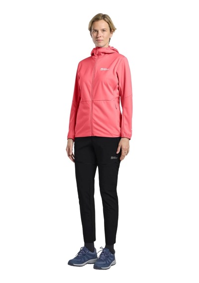 Jack Wolfskın Jack Wolfskin Feldberg Hoody Kadın Softshell J0141 Çok Renkli