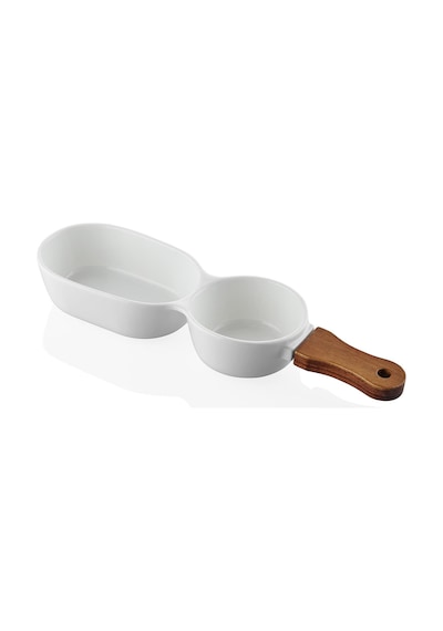 The Mia Woody Porselen Servis 35x10 Cm