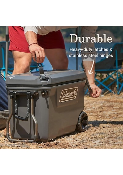 Coleman Convoy Wheeled 65 Qt Tekerlekli Soğutucu Buzluk 61.5 Lt 001