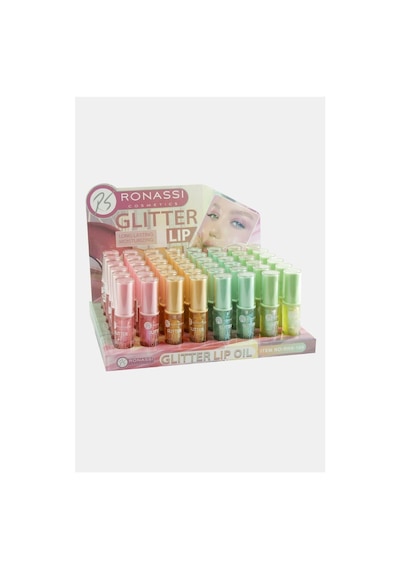 Ronassi - 37 - Glitter Lippoil Simli - Shopılke - Dudak Parlatıcısı-yeşil Diğer