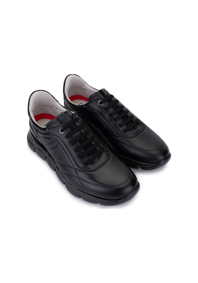 Callaghan Erkek Hakiki Deri Siyah Sneakers & Spor Ayakkabı 618 63702 Erk Ayk Y25 Negro Siyah