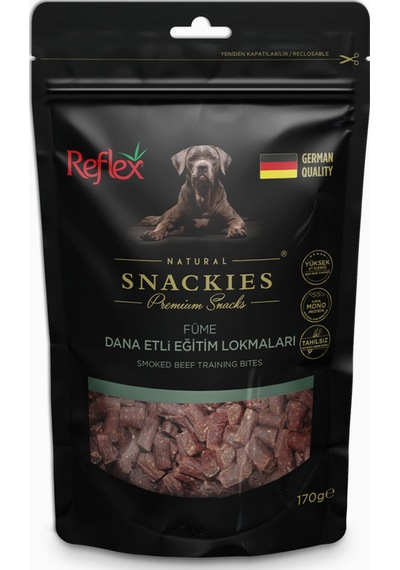 Reflex Snackies Füme Dana Etli Eğitim Lokmaları 170 G