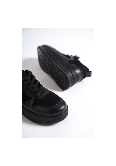 Mubiano Mbnk160-ss Kadın Kalın Taban Siyah/siyah Sneaker & Spor Ayakkabı Siyah/siyah