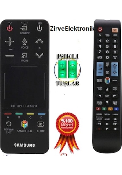 Samsung Uyumlu Akıllı Kumanda Aa59-00776A Yedek Kumandası