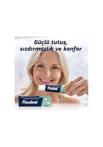 Complete Ekstra Ferah Diş Protezi Yapıştırıcı Krem 47 G