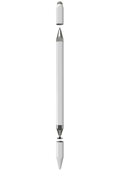 Mey İthalat Dokunmatik Stylus Kalem Pen 1101 - Beyaz Diğer