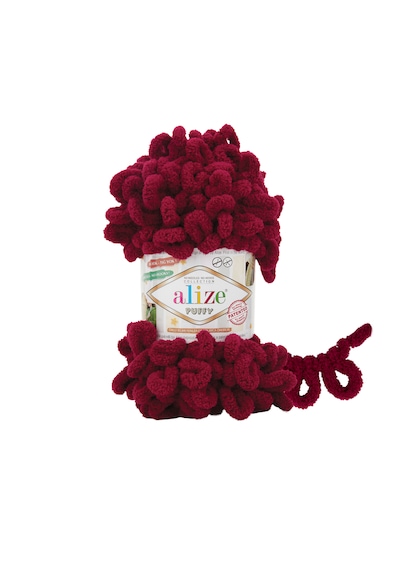 Alize 5 Adet Puffy El Örgü Ipliği 5'li Paket - 100 Gr. 9 Mt. Parmak Örgü Ipi - Şevval Tuhafiye 987