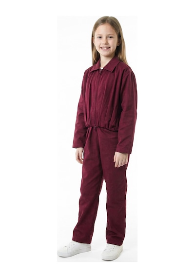 Xo Kids Kız Çocuk Ceket 9-13 Yaş 5017 Bordo