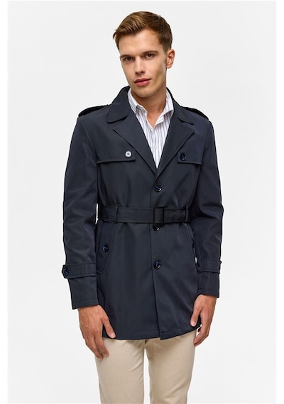 Süvari Lacivert Slim Düz Mont Mn2008700522-m09 Lacivert