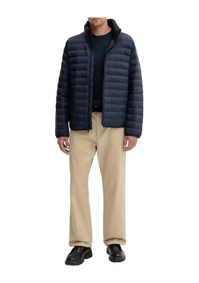 Calvin Klein Uzun Kollu Hafif Naylon Kapitone Erkek Ceket Lv04lc506g-cef Mavi