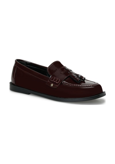 Butigo 25k-2020 Bordo Kadın Loafer 000000000102042783