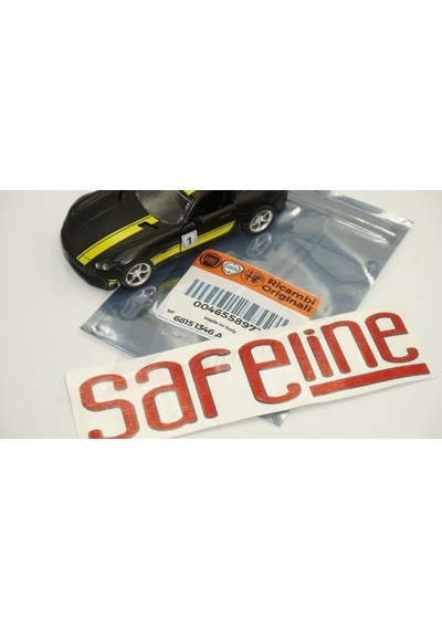 Fiat Doblo Safeline Bagaj Logo Sticker Amblem B