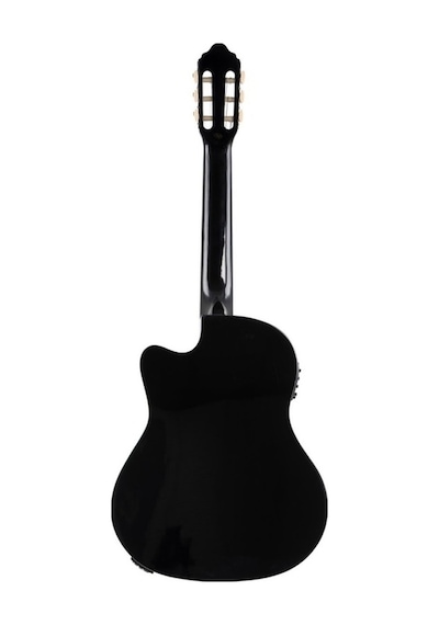 Valencia Vc104Tcebk Elektro Klasik Gitar Sap Çelikli 4/4 Siyah