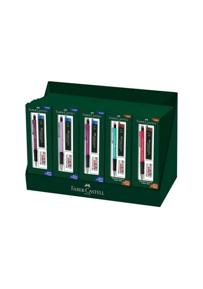 Faber Grip Iı 1345 0.5 Uçlu Kalem Seti Uç+silgi Bordo
