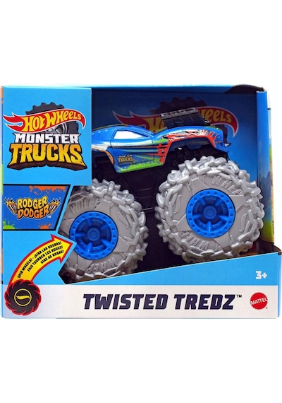 Hot Wheels Monster Trucks Twisted Tredz Rodger Dodger Araç Gvk40