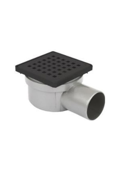 10*10 cm Siyah Renkli Çelik Çerçeveli Kare Izgaralı 1041-1285022-