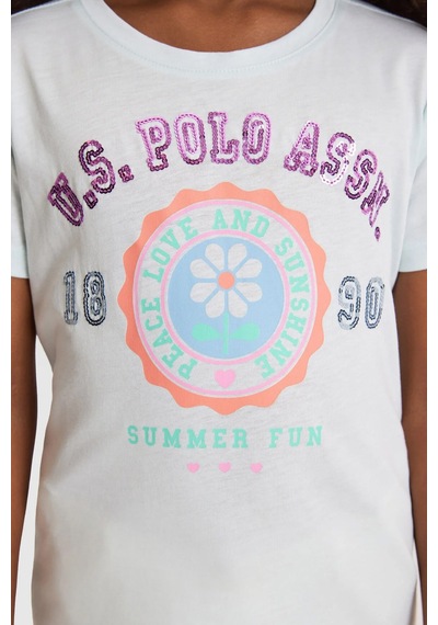 U.s. Polo Assn. Çocuk Tişört Mavi