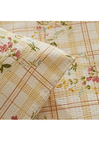 Karaca Home Minella Sarı %100 Pamuk Soft Touch Çift Kişilik Nevresim Takımı Sarı