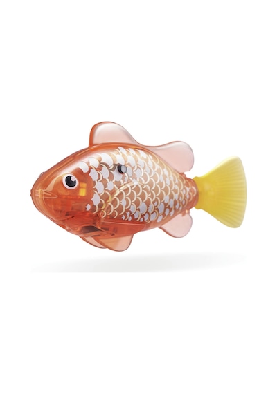 1.8 Metre Derine Dalan Suda Renk Değiştiren Yüzen Pilli Robo Alive Balık - 6.8 Cm - 1 Adet - Altın