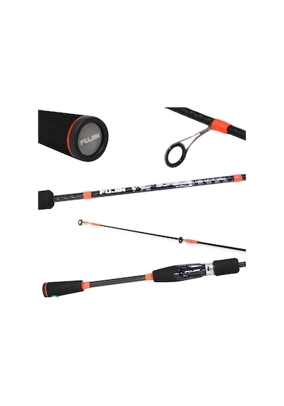 Fujin Boreas 230cm 1-15gr Lrf Olta Kamışı Siyah Turuncu
