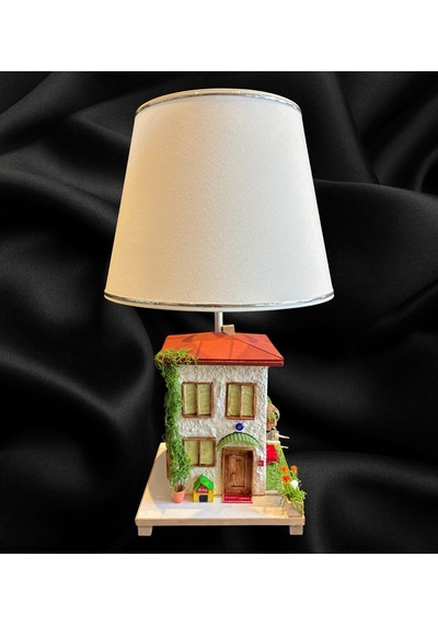 Cute Home Abajur Çok Renkli
