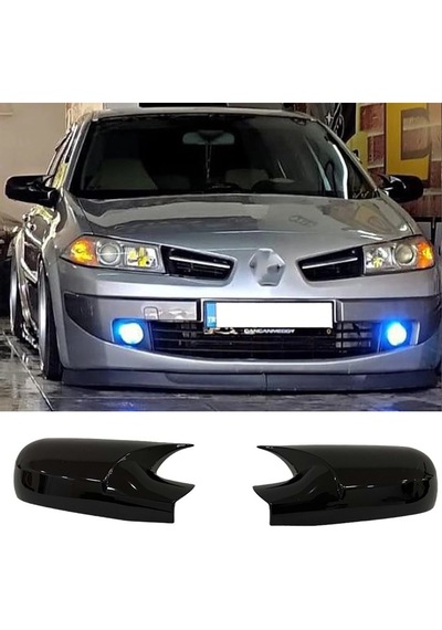Renault Megane 2 Hb 2003-2009 Uyumlu Batman-yarasa Ayna Kapağı