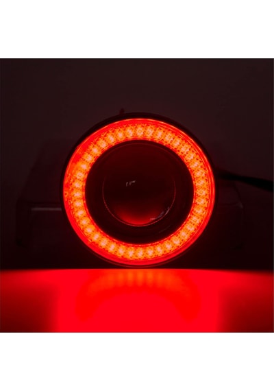 Angel Sis Led 76mm 3,0 İnc Kırmızı Angel + Sis Led