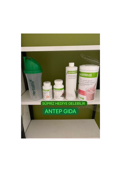 Herbalife Ahududulu Shake Aylık Full Set Mağaza Ürünüdür