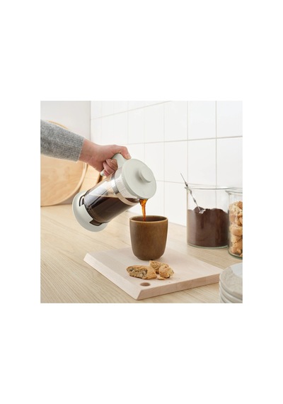 Upphetta French Press , Paslanmaz Çelik-kırık Beyaz, 1 Lt Kırık Beyaz - 937165527 Kırık Beyaz