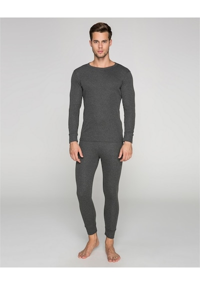 Thermoform Artica Unisex Termal İçlik Set  Antrasit Koyu Gri