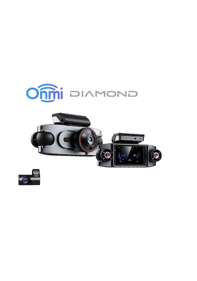 Onmi X16 Ön Ve Arka 4k+2k+2k+2k 4 Wifi Dashcam Araç Kamera