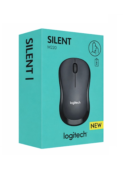 Logitech M220 Sessiz Kablosuz Optik Mouse M220