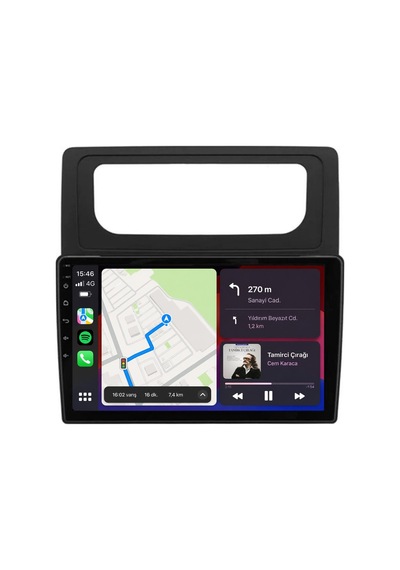 Volkswagen Caddy 2004-2010 Android Multimedya Carplay Android Auto Navigasyon 6gb Ram 64gb 10"