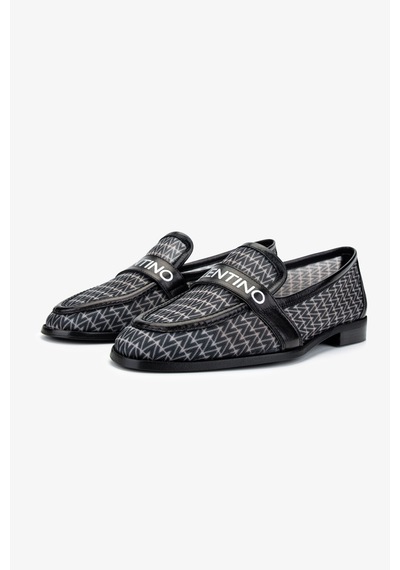Mario Valentino Kadın Deri & Tekstil Siyah Loafer Ayakkabı 1040 91d2528 Bn Ayk Y25 Black Siyah