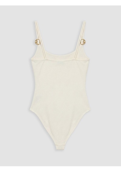 Lcw Vision Ekru U Yaka Kadın Bodysuit