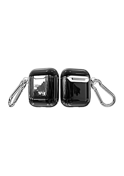 Apple AirPods Uyumlu Kılıf Zore Airbag 08 Silikon Rose Gold